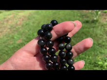 Charger et lire la vidéo dans la visionneuse de la Galerie, Perles en obsidienne oeil céleste (arc-en-ciel) entre 6 et 20mm