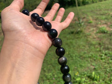 Charger l'image dans la galerie, Perles en obsidienne oeil céleste (arc-en-ciel) entre 6 et 20mm