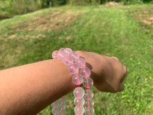 Charger l'image dans la galerie, Perles en quartz rose transparentes entre 4 et 12mm QRU