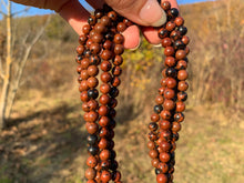 Charger l'image dans la galerie, Perles en obsidienne Mahogany entre 4 et 12mm