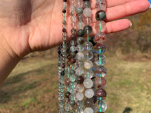 Charger l'image dans la galerie, Perles en quartz lodolite entre 4 et 12mm