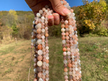 Charger l'image dans la galerie, Perles en pierre de lune multicolore entre 6 et 10mm PLMD