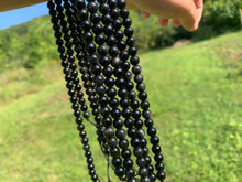 Charger l'image dans la galerie, Perles en obsidienne oeil céleste (arc-en-ciel) entre 4 et 20mm