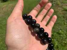 Charger l'image dans la galerie, Perles en obsidienne oeil céleste (arc-en-ciel) entre 6 et 20mm