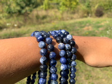 Charger l'image dans la galerie, Perles en sodalite entre 4 et 14mm SD