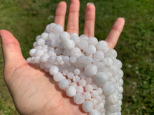 Charger l'image dans la galerie, Perles en labradorite blanche entre 4 et 12mm LBD