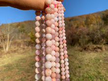 Charger l'image dans la galerie, Perles en opale commune rose entre 4 et 10mm ORD