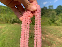 Charger l'image dans la galerie, Perles en quartz rose non transparentes entre 4 et 12mm QRD