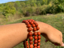 Charger l'image dans la galerie, Perles en jaspe rouge entre 4 et 10mm JRD