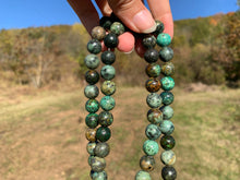 Charger l'image dans la galerie, Perles en turquoise africaine entre 4 et 12mm