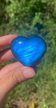 Charger l'image dans la galerie, VENDU Coeur labradorite 11