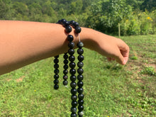 Charger l'image dans la galerie, Perles en obsidienne oeil céleste (arc-en-ciel) entre 6 et 20mm