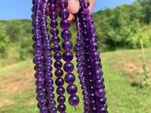 Charger l'image dans la galerie, Perles en améthyste entre 4 et 12mm AS