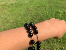 Charger l'image dans la galerie, Perles en obsidienne oeil céleste (arc-en-ciel) entre 6 et 20mm