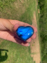 Charger l'image dans la galerie, VENDU Coeur labradorite 26