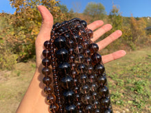 Charger l'image dans la galerie, Perles en quartz fumé entre 2 et 20mm