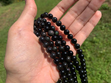 Charger l'image dans la galerie, Perles en obsidienne oeil céleste (arc-en-ciel) entre 6 et 20mm