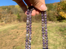 Charger l'image dans la galerie, Perles en améthyste mate entre 6 et 10mm