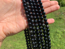 Charger l'image dans la galerie, Perles en obsidienne oeil céleste (arc-en-ciel) entre 4 et 20mm