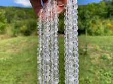 Charger l'image dans la galerie, Perles en cristal de roche très inclus entre 4 et 10mm