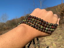Charger l'image dans la galerie, Perles en jaspe sang de dragon entre 4 et 12mm