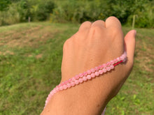 Charger l'image dans la galerie, Perles en quartz rose non transparentes entre 4 et 12mm QRD