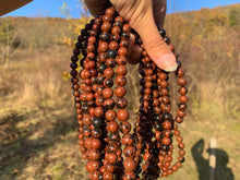 Charger l'image dans la galerie, Perles en obsidienne Mahogany entre 4 et 12mm