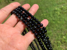 Charger l'image dans la galerie, Perles en obsidienne oeil céleste (arc-en-ciel) entre 4 et 20mm