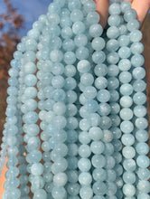 Charger l'image dans la galerie, Perles en aigue-marine entre 6 et 8mm AMD