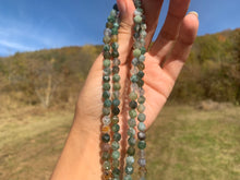 Charger l'image dans la galerie, Perles en agate indienne, forme diamant entre 6 et 10mm