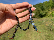 Charger l'image dans la galerie, Perles en hématite forme étoile entre 4 et 10mm