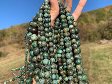Charger l'image dans la galerie, Perles en turquoise africaine entre 4 et 12mm