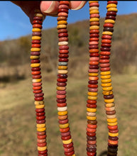 Charger l'image dans la galerie, Perles en jaspe mookaite, disque / heichi 2 x 6mm