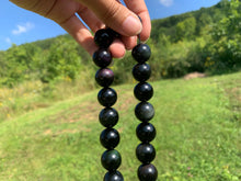 Charger l'image dans la galerie, Perles en obsidienne oeil céleste (arc-en-ciel) entre 4 et 20mm