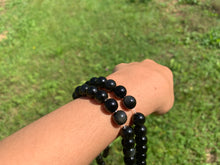 Charger l'image dans la galerie, Perles en obsidienne oeil céleste (arc-en-ciel) entre 6 et 20mm