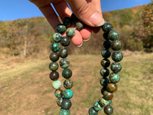 Charger l'image dans la galerie, Perles en turquoise africaine entre 4 et 12mm