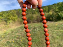 Charger l'image dans la galerie, Perles en jaspe rouge entre 4 et 10mm JRD
