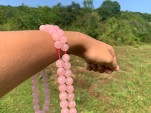 Charger l'image dans la galerie, Perles en quartz rose non transparentes entre 4 et 12mm QRD