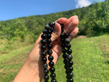 Charger l'image dans la galerie, Perles en obsidienne oeil céleste (arc-en-ciel) entre 6 et 20mm