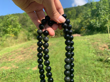 Charger l'image dans la galerie, Perles en obsidienne oeil céleste (arc-en-ciel) entre 6 et 20mm