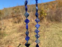 Charger l'image dans la galerie, Perles en lapis-lazuli, forme carré