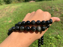 Charger l'image dans la galerie, Perles en obsidienne oeil céleste (arc-en-ciel) entre 6 et 20mm