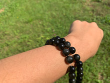 Charger l'image dans la galerie, Perles en obsidienne oeil céleste (arc-en-ciel) entre 6 et 20mm