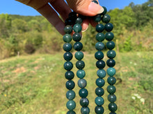 Charger l'image dans la galerie, Perles en agate mousse entre 2 et 12mm