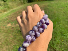 Charger l'image dans la galerie, Perles en améthyste chevrons entre 4 et 16m ACD