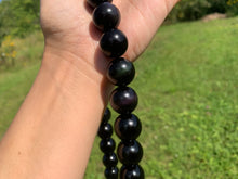 Charger l'image dans la galerie, Perles en obsidienne oeil céleste (arc-en-ciel) entre 4 et 20mm