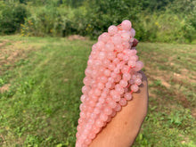 Charger l'image dans la galerie, Perles en quartz rose entre 4 et 16mm