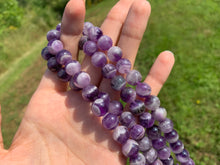Charger l'image dans la galerie, Perles en améthyste chevrons entre 4 et 16m ACD