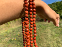 Charger l'image dans la galerie, Perles en jaspe rouge entre 4 et 10mm JRD