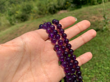 Charger l'image dans la galerie, Perles en améthyste entre 4 et 12mm AS